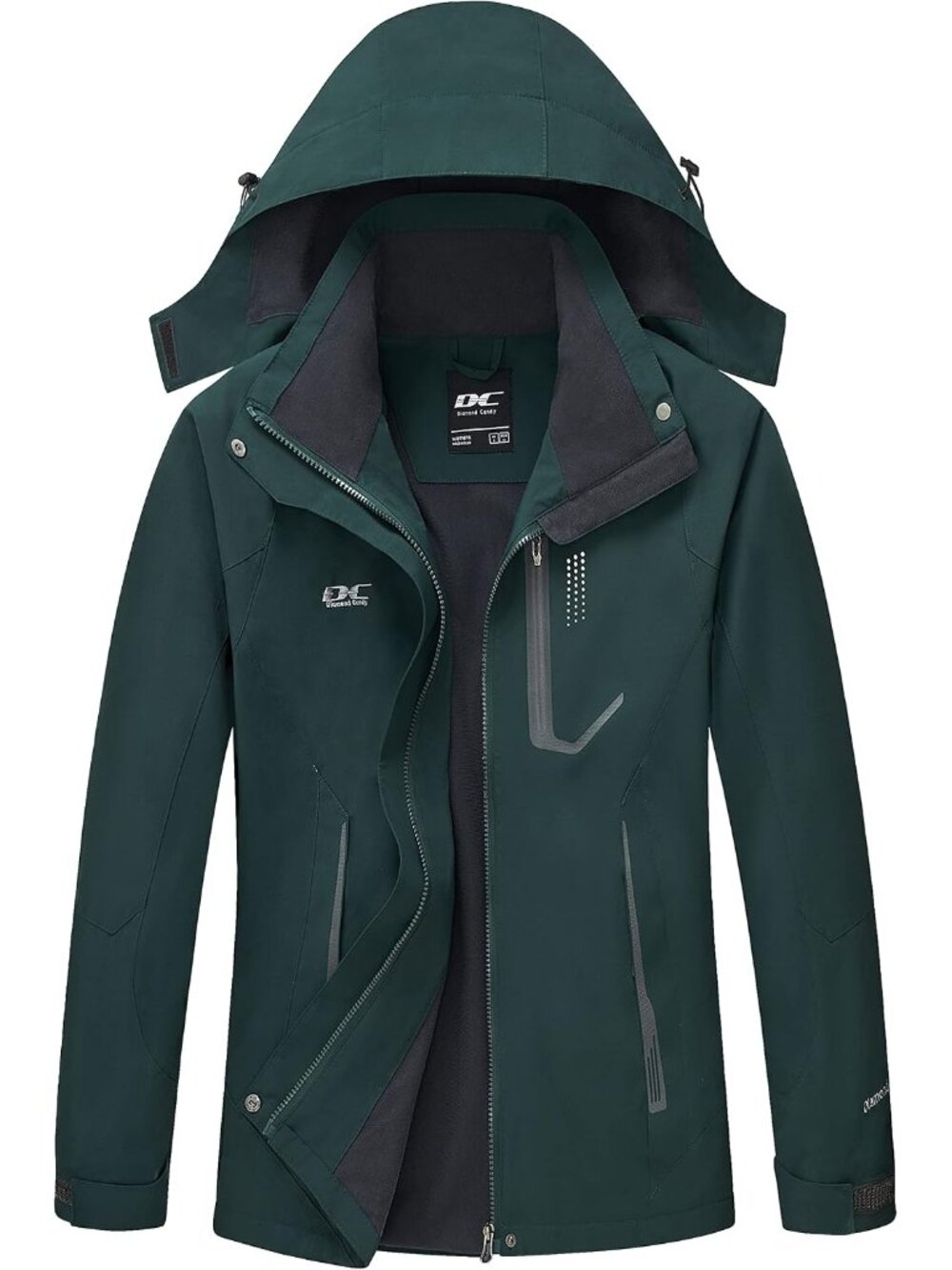 Women's Lightweight Waterproof Hooded Rain Jacket